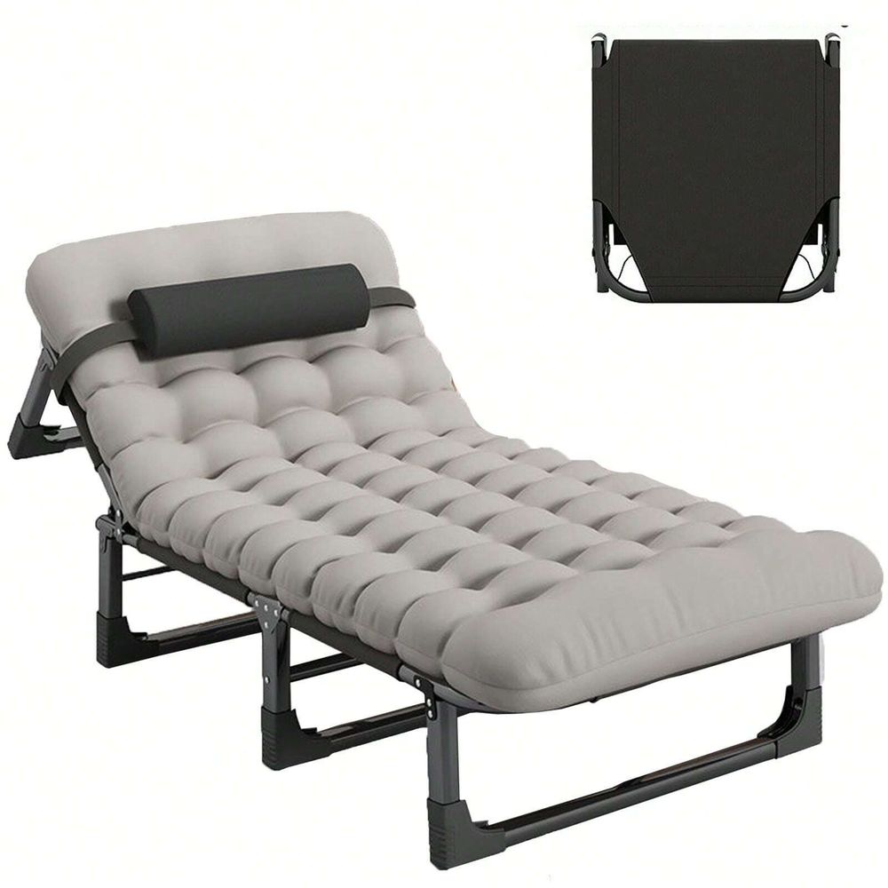 Cot, 4 Positions Adjustable Re - Outdoor Camping Table And Chairs บทวิจารณ์และราคา