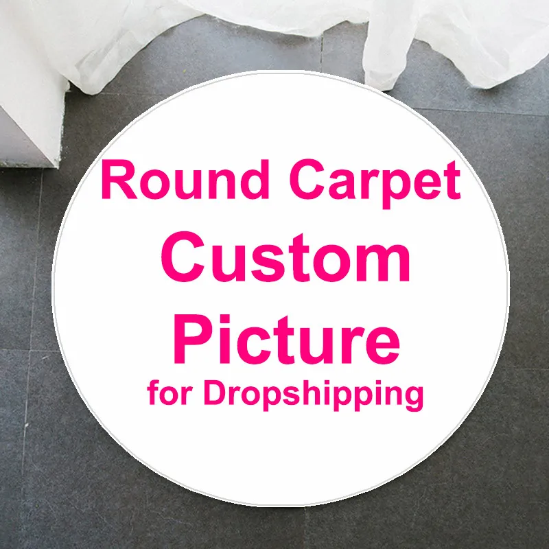 Custom circular anti-slip rug  - Camping Outdoor Or Indoor บทวิจารณ์และราคา