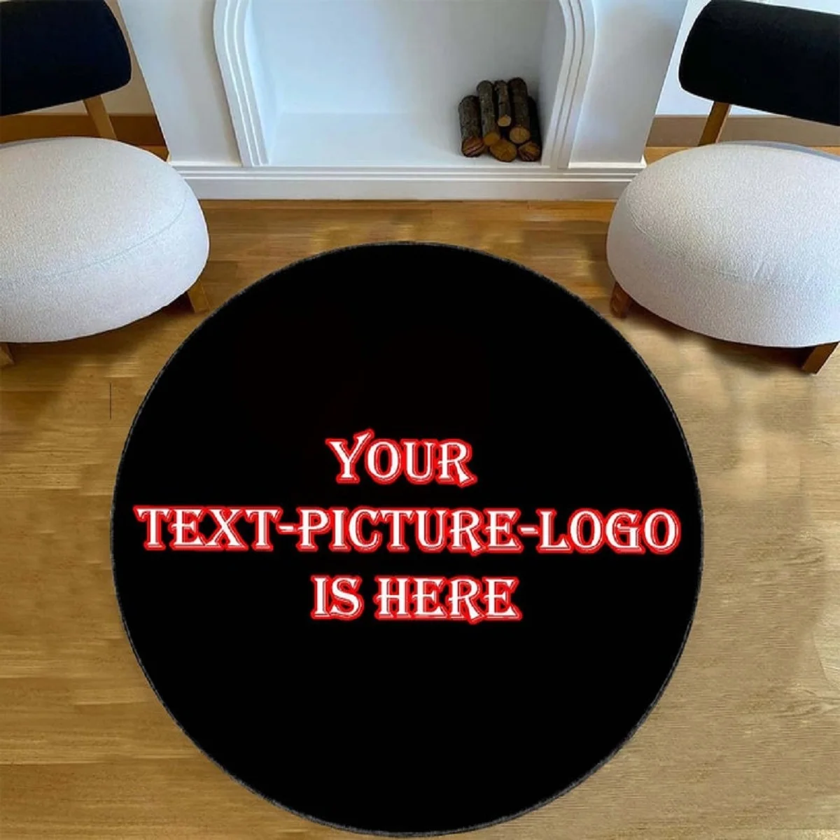Custom circular anti-slip rug  - Camping Outdoor Or Indoor บทวิจารณ์และราคา