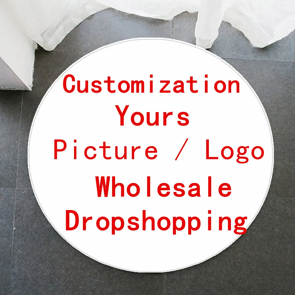 Custom circular anti-slip rug  - Camping Outdoor Or Indoor บทวิจารณ์และราคา