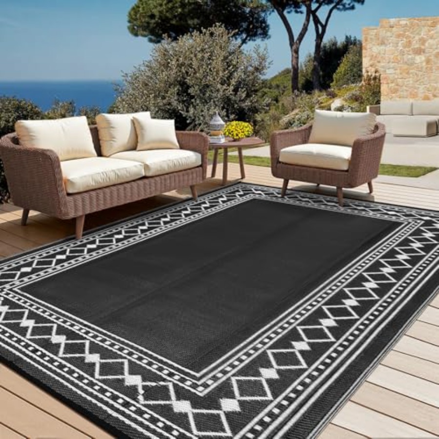 Outdoor geometric rug 9x18 for - Outdoor Camping Rugs 9X18 บทวิจารณ์และราคา