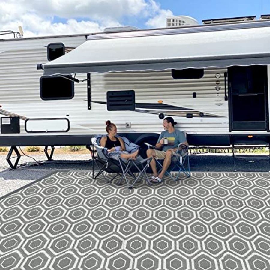 Outdoor Camping Rugs, 9x18 Pla - Outdoor Camping Rugs 9X18 บทวิจารณ์และราคา