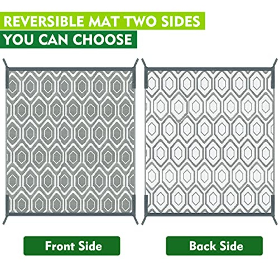 Outdoor Camping Rugs, 9x18 Pla - Outdoor Camping Rugs 9X18 บทวิจารณ์และราคา