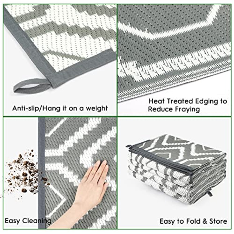 Outdoor Camping Rugs, 9x18 Pla - Outdoor Camping Rugs 9X18 บทวิจารณ์และราคา