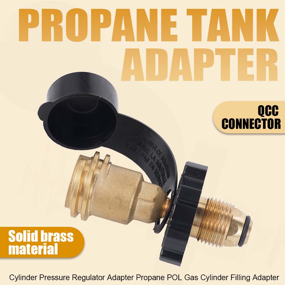 Propane POL To QCC1 Type1 Tank - Outdoor Camping Fire Pit บทวิจารณ์และราคา