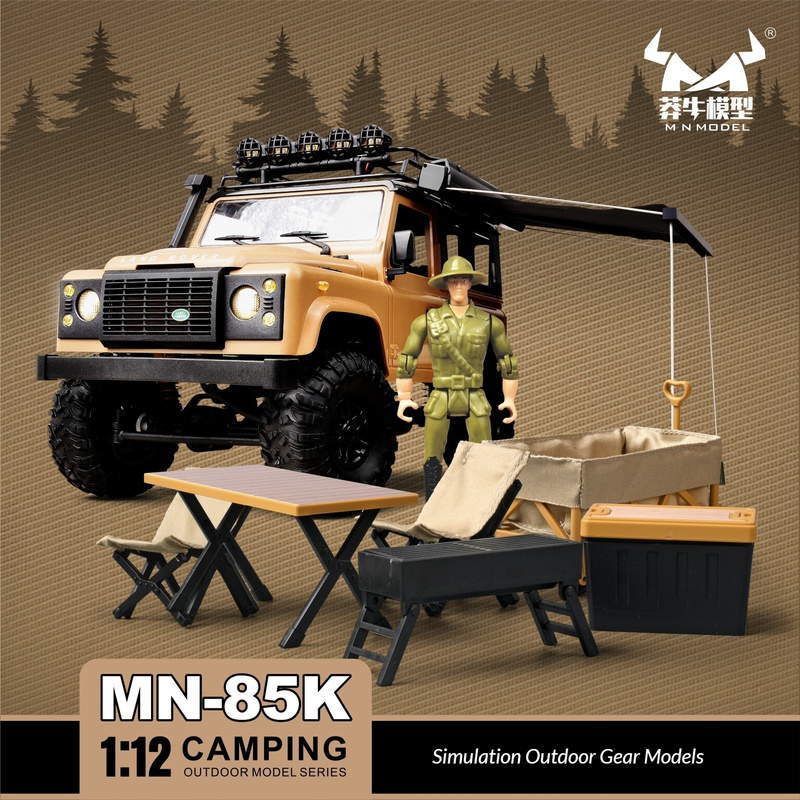 Mn Model Mn-85k 1:12 Scale Sim - Outdoor Camping Kit บทวิจารณ์และราคา