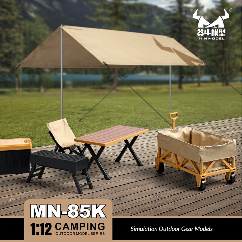 Mn Model Mn-85k 1:12 Scale Sim - Outdoor Camping Kit บทวิจารณ์และราคา
