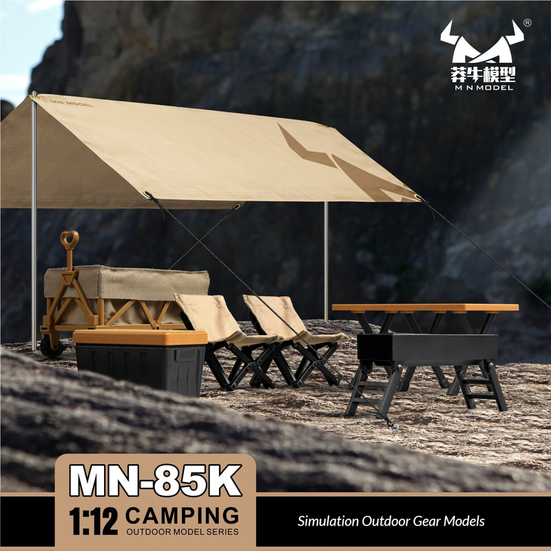 Mn Model Mn-85k 1:12 Scale Sim - Outdoor Camping Kit บทวิจารณ์และราคา