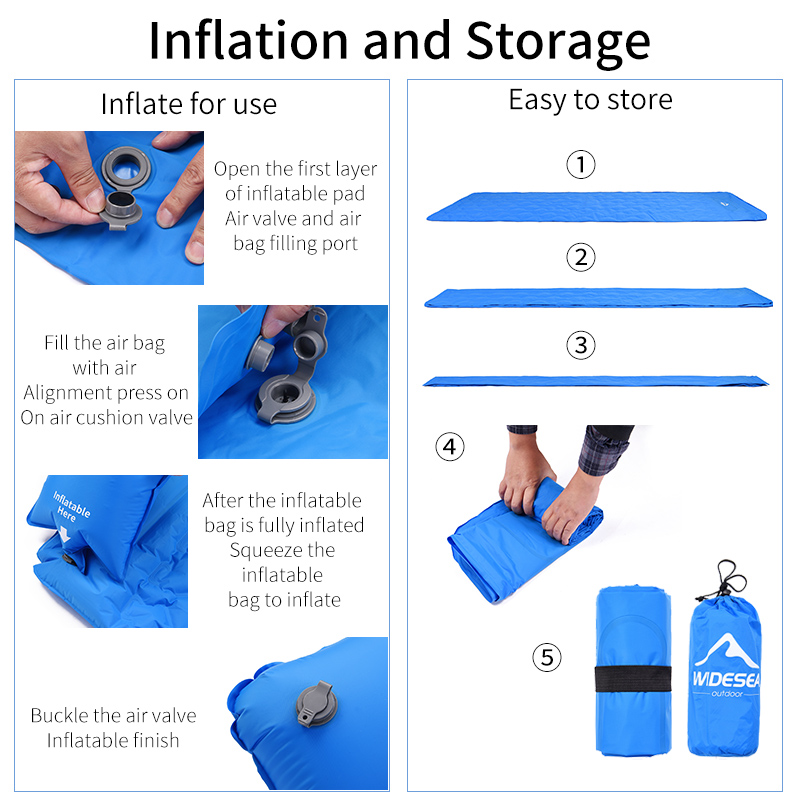 Widesea Camping Sleeping Pad I - Camp Pillow Compressible บทวิจารณ์และราคา