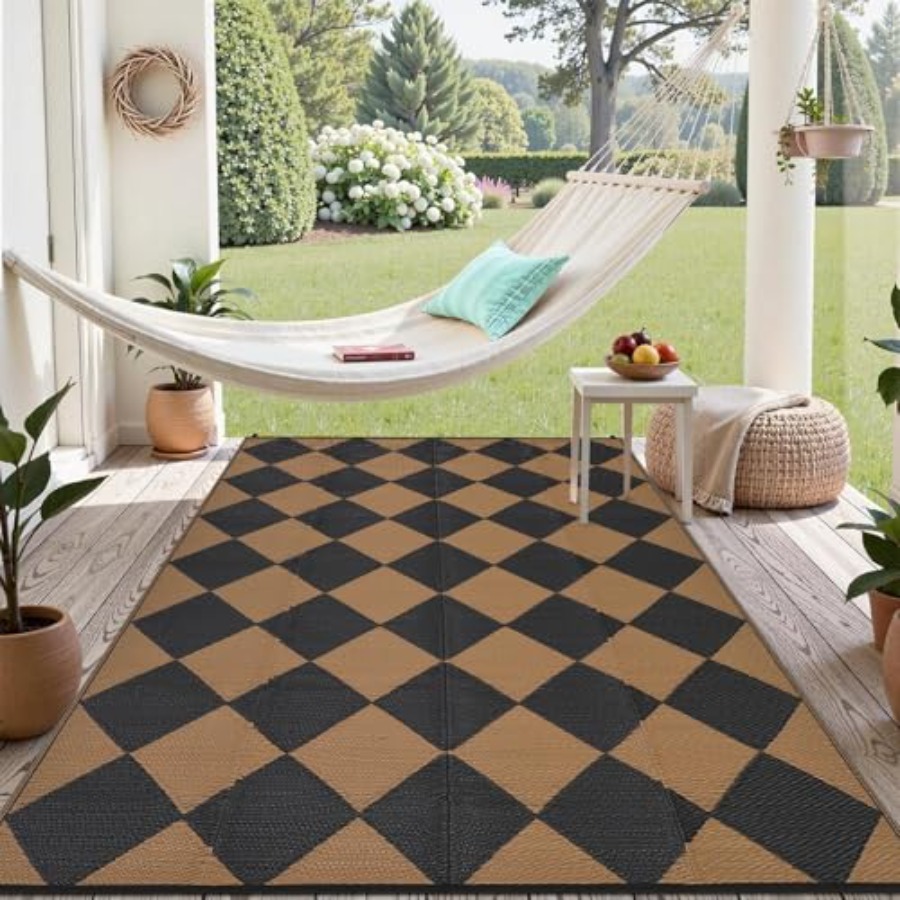 Large Outdoor Rug 9x18 for Pat - Outdoor Camping Rugs 9X18 บทวิจารณ์และราคา