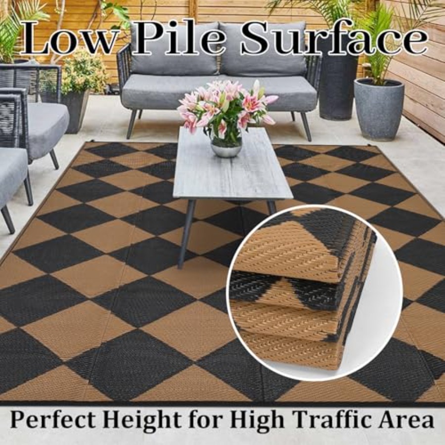 Large Outdoor Rug 9x18 for Pat - Outdoor Camping Rugs 9X18 บทวิจารณ์และราคา