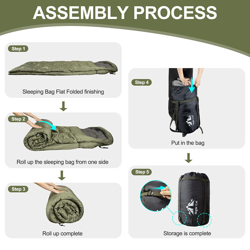 Night Cat Camping Sleeping Bag - Camping Outdoor Or Indoor บทวิจารณ์และราคา