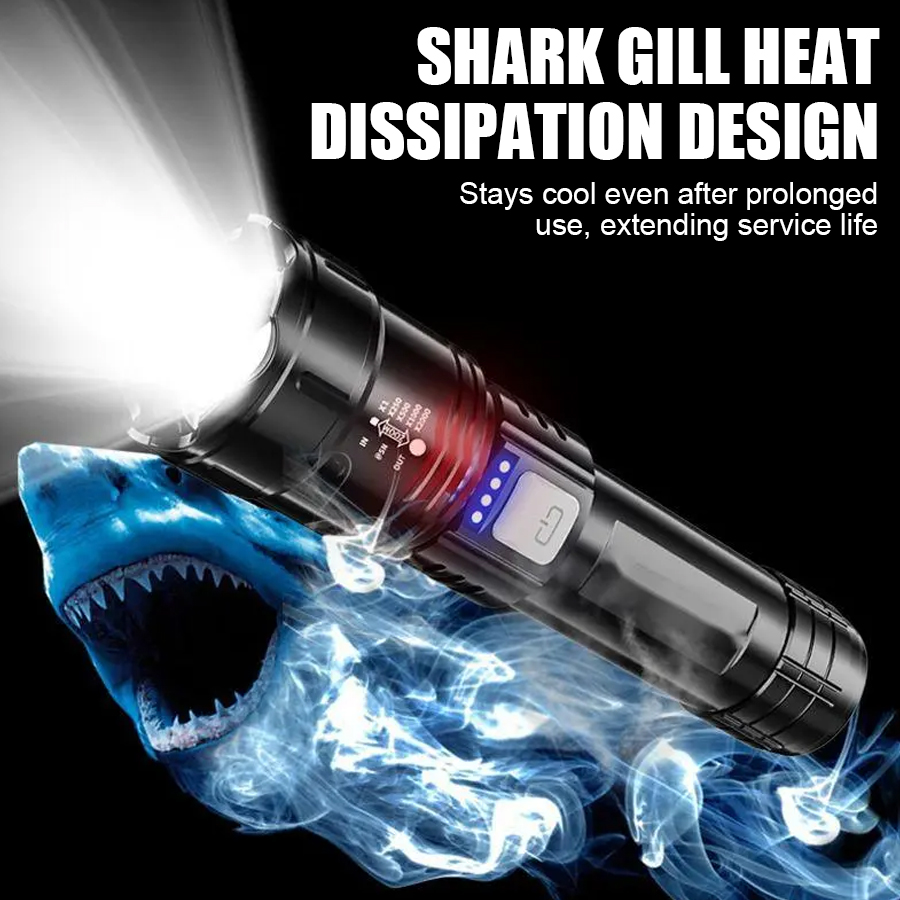 High Power P50 LED Flashlight  - Outdoor Camping Decor บทวิจารณ์และราคา