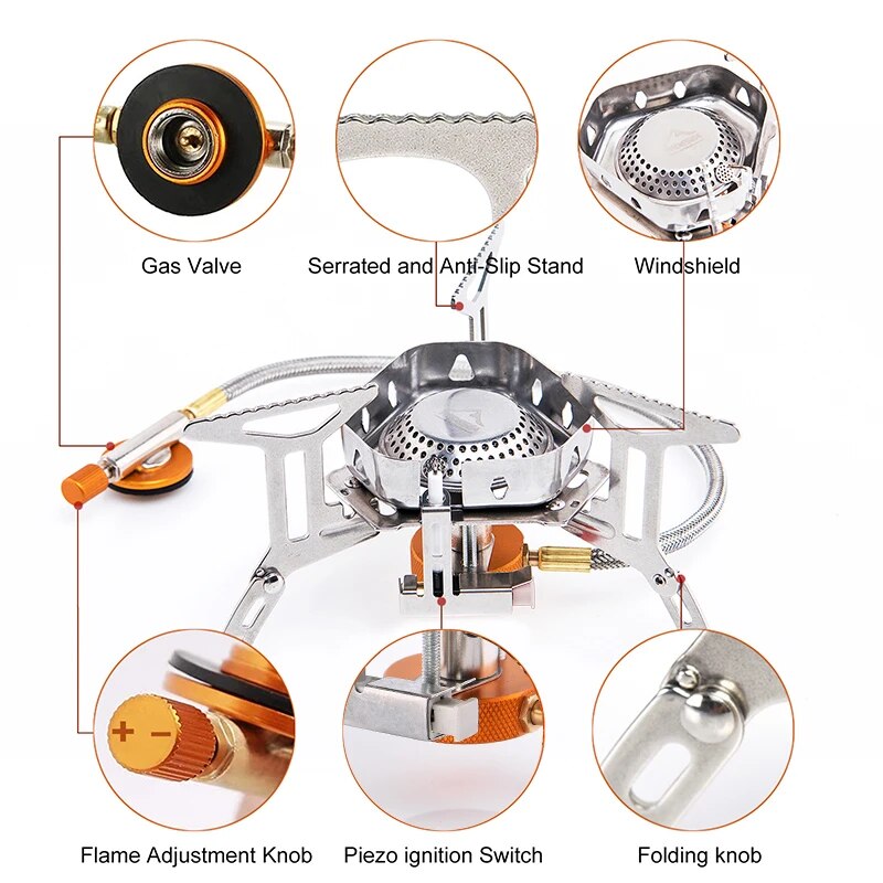 Widesea Camping Burner 3200W W - Outdoor Gas Camping Oven บทวิจารณ์และราคา