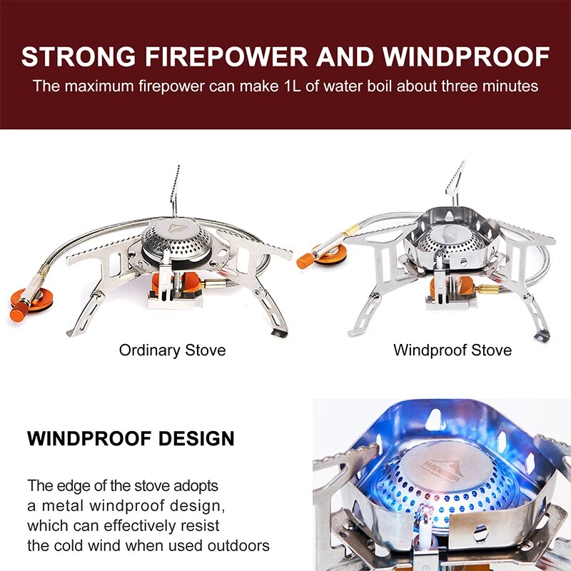 Widesea Camping Burner 3200W W - Outdoor Gas Camping Oven บทวิจารณ์และราคา