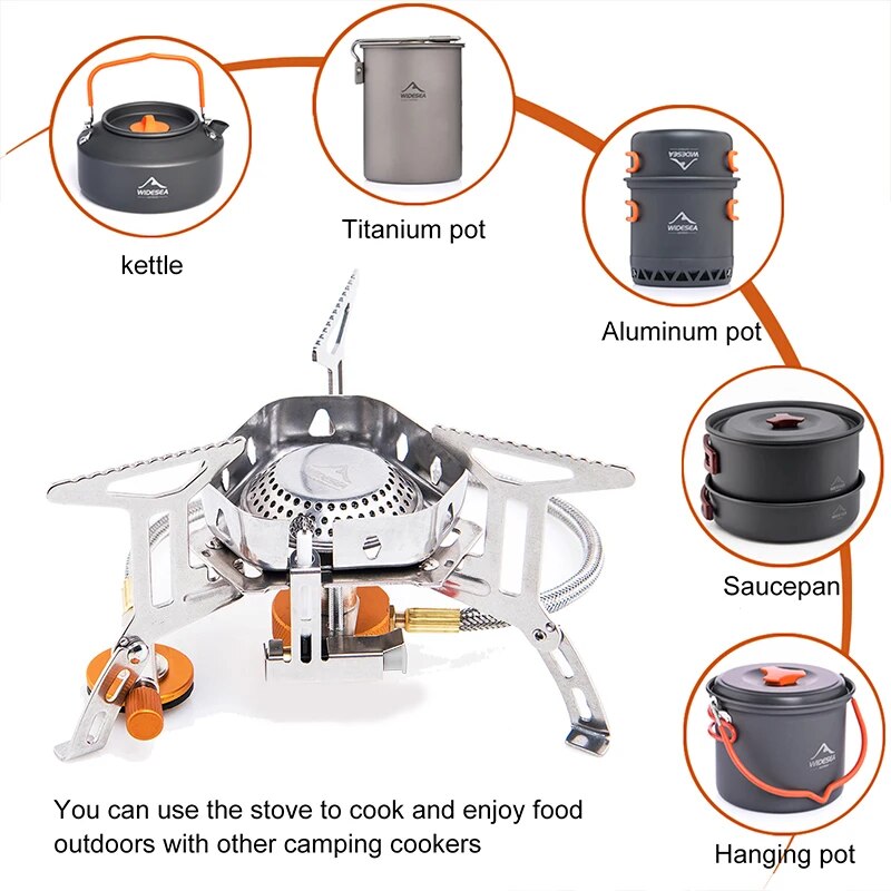 Widesea Camping Burner 3200W W - Outdoor Gas Camping Oven บทวิจารณ์และราคา