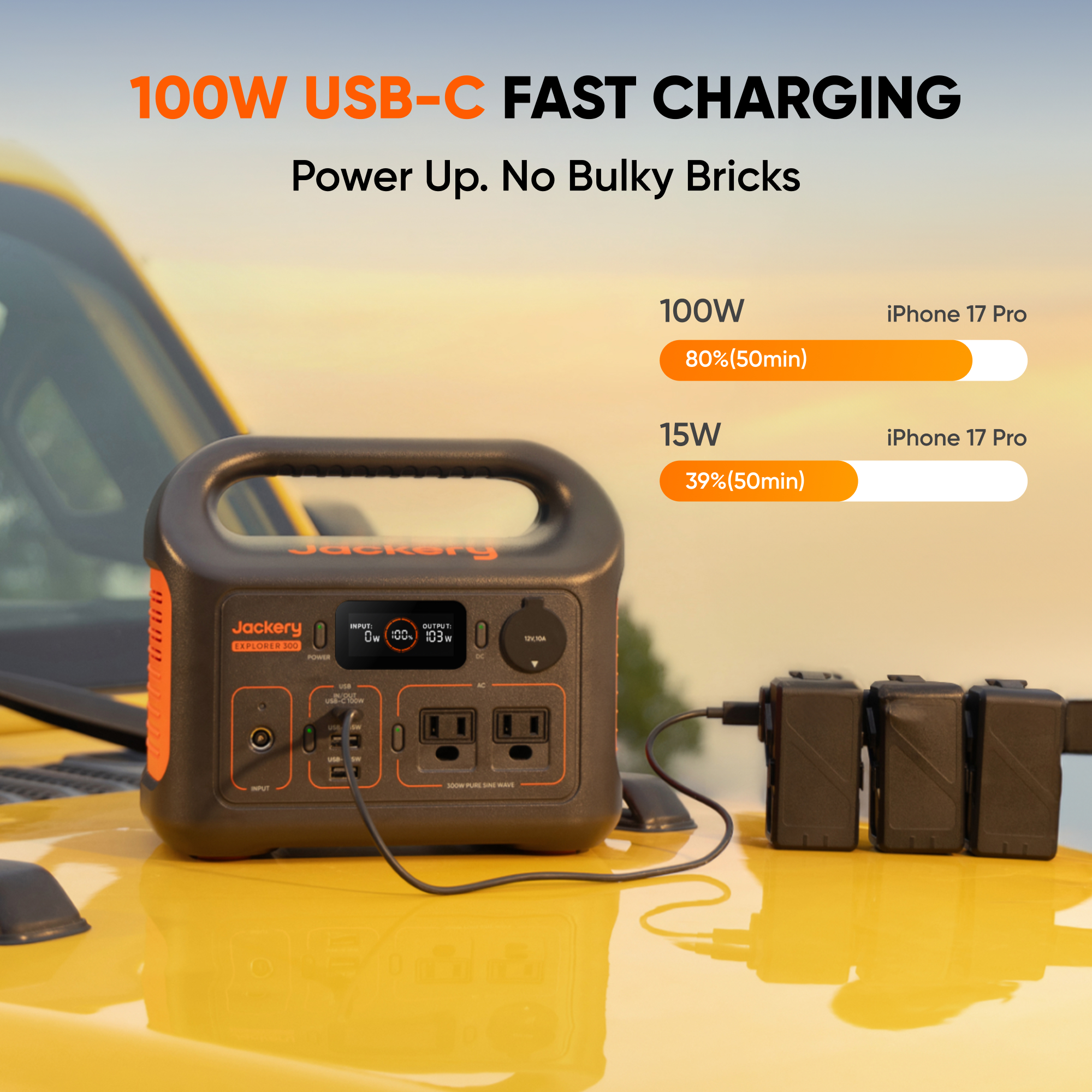 Jackery Portable Power Station - Outdoor Camping Kit บทวิจารณ์และราคา