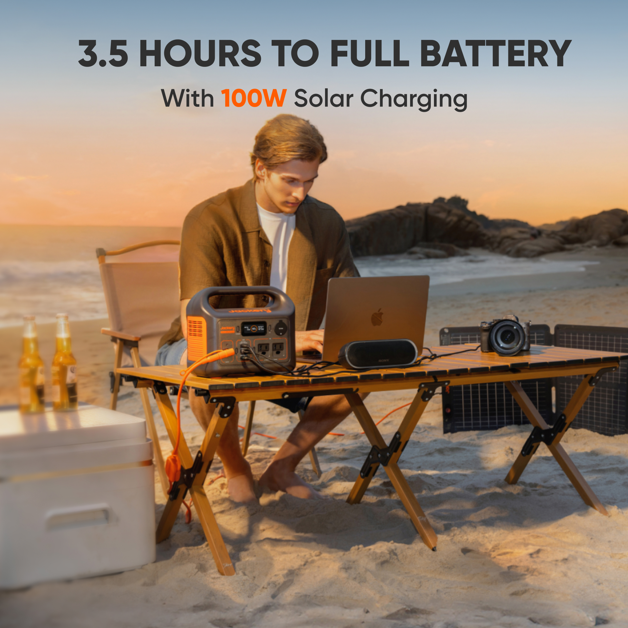 Jackery Portable Power Station - Outdoor Camping Kit บทวิจารณ์และราคา