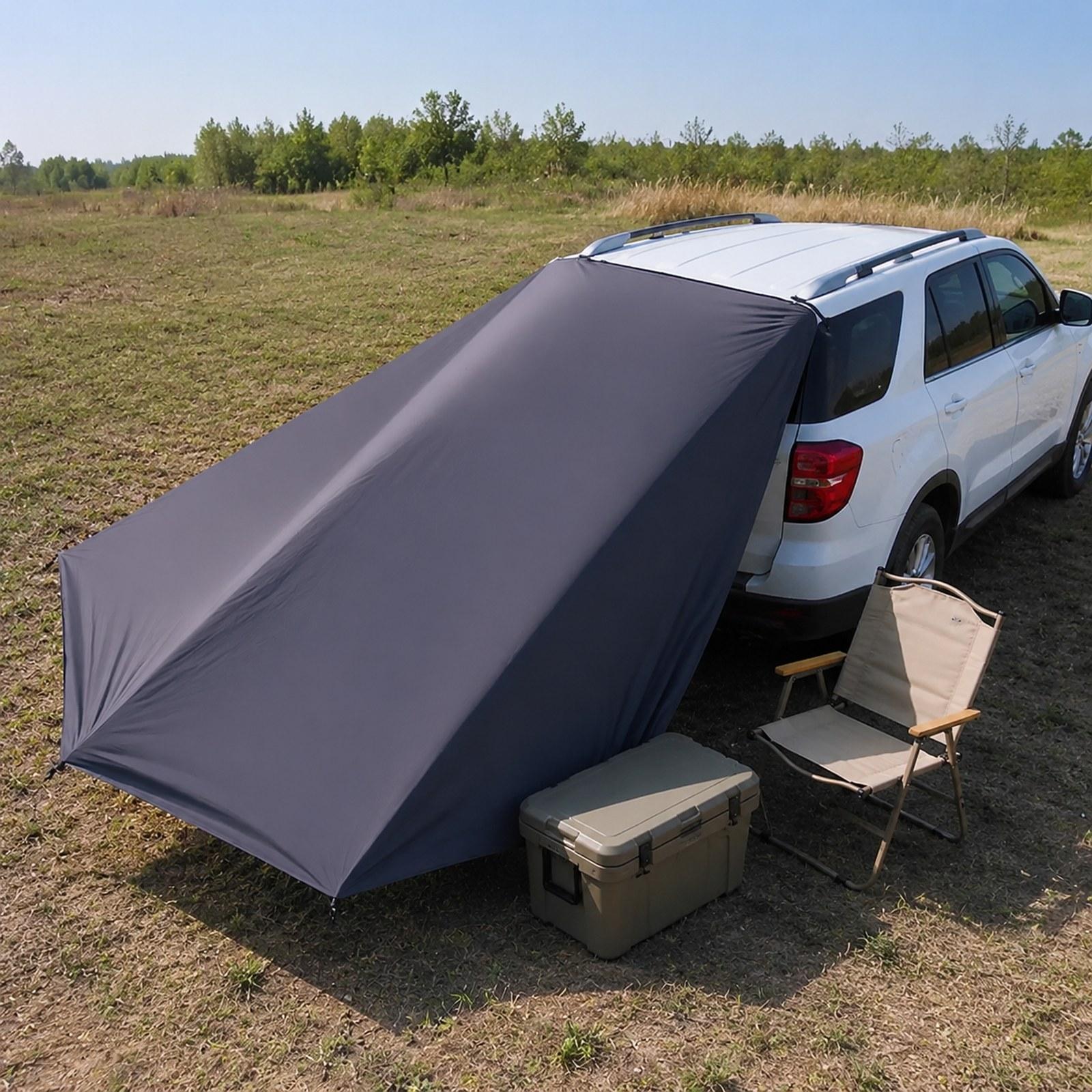 Car Side Tent Waterproof Shade - Outdoor Camping Van Tent บทวิจารณ์และราคา