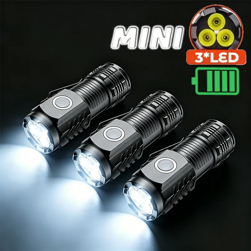 Portable Mini 3 LED Handheld F - Outdoor Camping Decor บทวิจารณ์และราคา