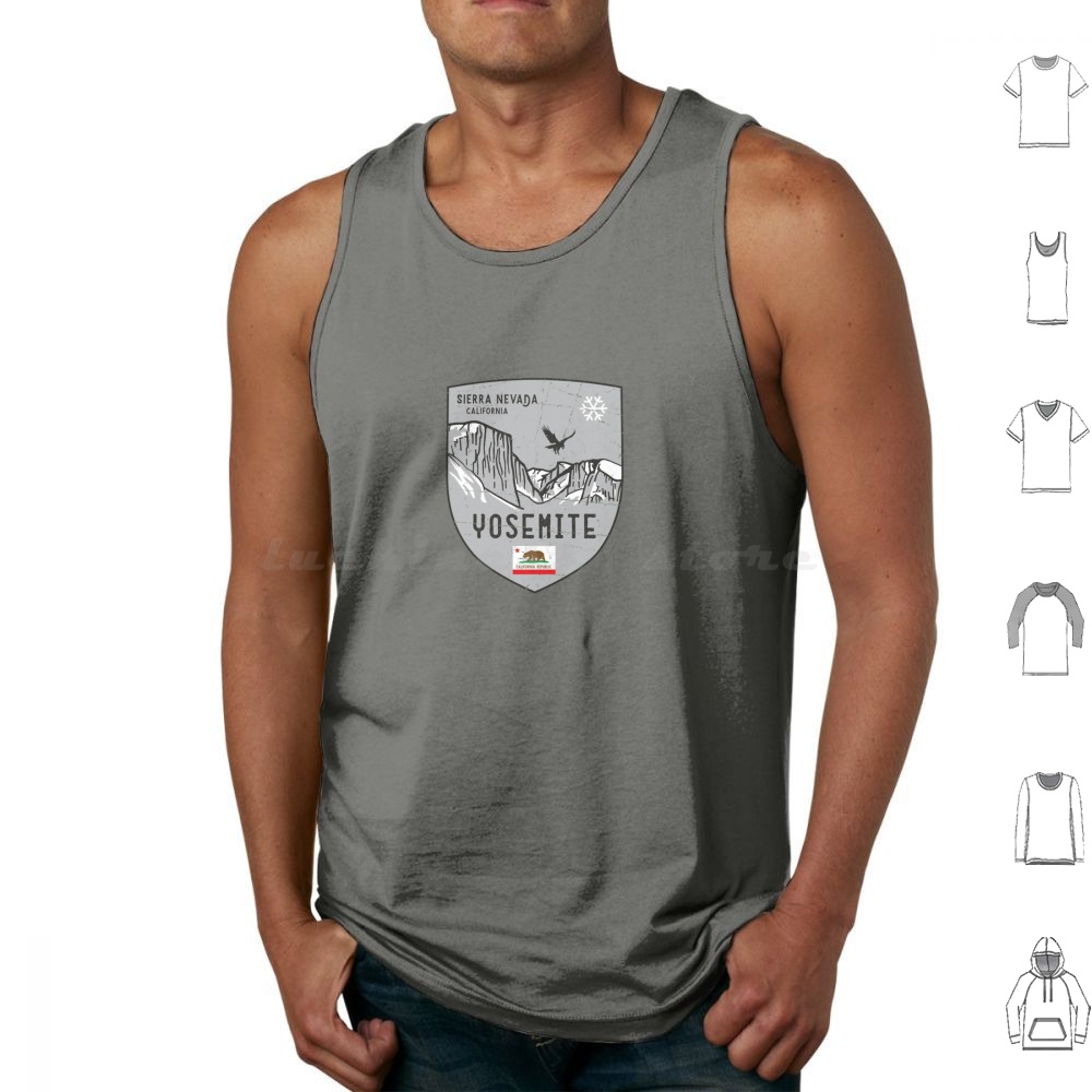 Yosemite California Emblem Tan - Outdoor Camping Yosemite บทวิจารณ์และราคา
