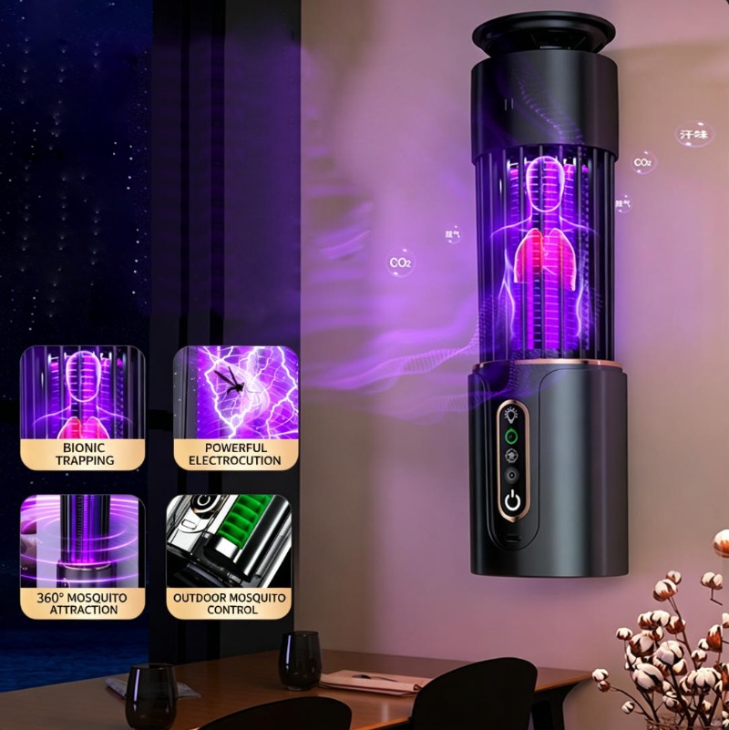 Electric Shock Mosquito Killer - Outdoor Camping Bug Zapper บทวิจารณ์และราคา