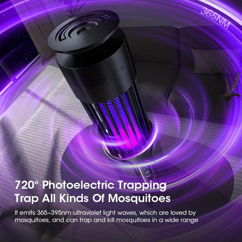 Electric Shock Mosquito Killer - Outdoor Camping Bug Zapper บทวิจารณ์และราคา