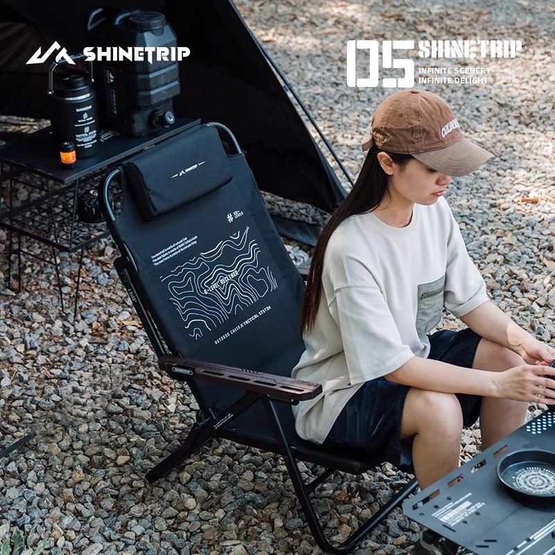 ShineTrip Outdoor Folding Loun - Outdoor Camping Table And Chairs บทวิจารณ์และราคา
