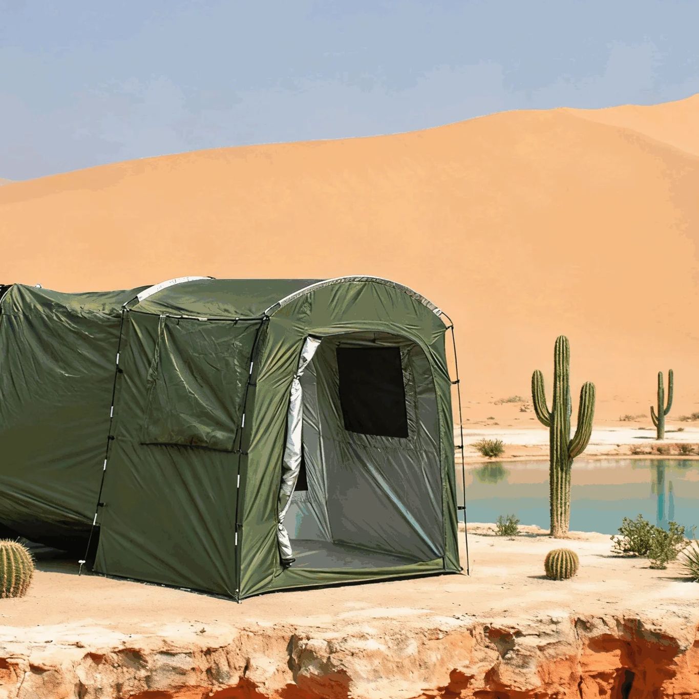 Outdoor Trunk Extension Tent 4 - Outdoor Camping Van Tent บทวิจารณ์และราคา