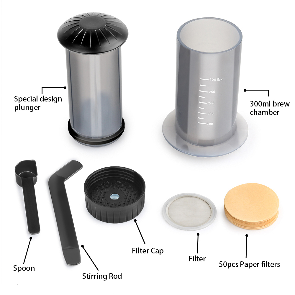 Portable Coffee Tea Maker for  - Outdoor Camping Kit บทวิจารณ์และราคา