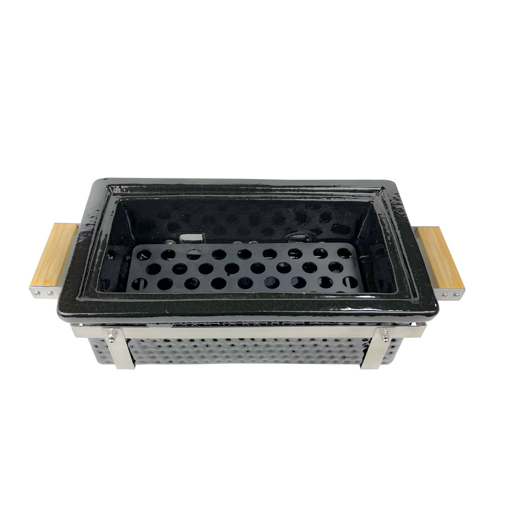 Auplex Square Hibachi Japanese - Camping Outdoor Or Indoor บทวิจารณ์และราคา
