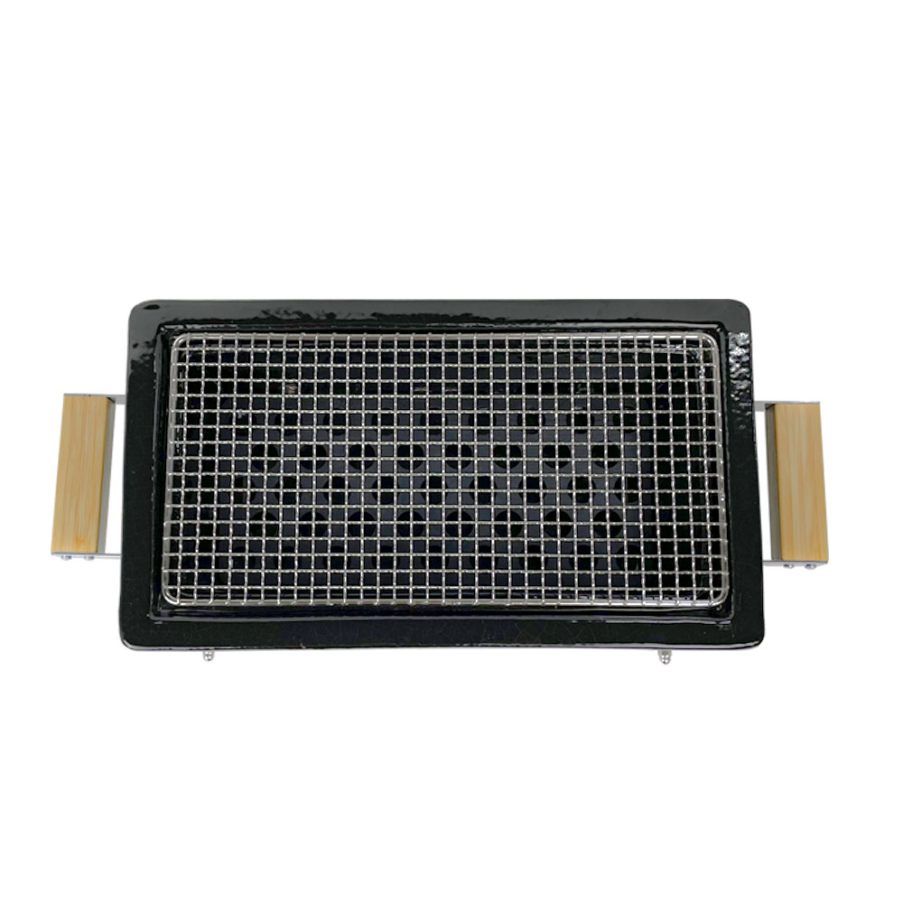 Auplex Square Hibachi Japanese - Camping Outdoor Or Indoor บทวิจารณ์และราคา