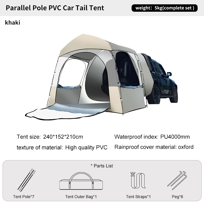 3 Person All Season  Camping C - Outdoor Camping Van Tent บทวิจารณ์และราคา