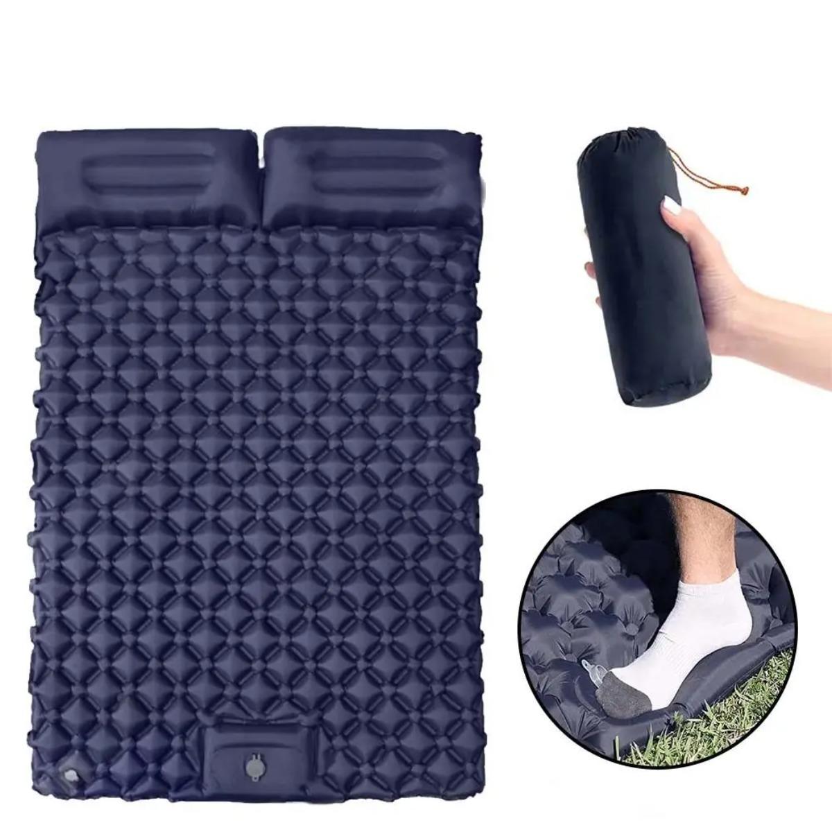 Single & Double Inflatable Air - Camp Pillow Compressible บทวิจารณ์และราคา