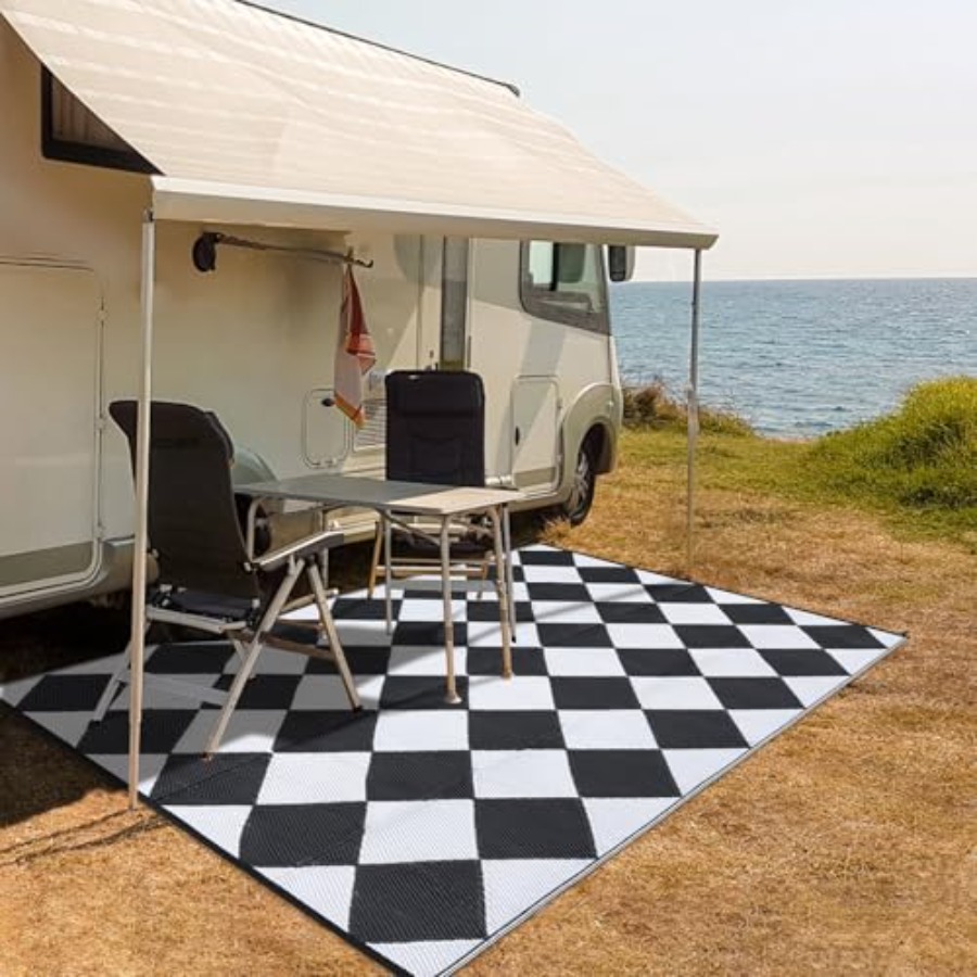 Outdoor Plastic Straw Rug 9x18 - Outdoor Camping Rugs 9X18 บทวิจารณ์และราคา