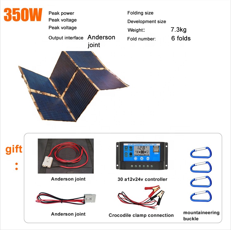 350W Flexible Monocrystalline  - Portable Power Station บทวิจารณ์และราคา
