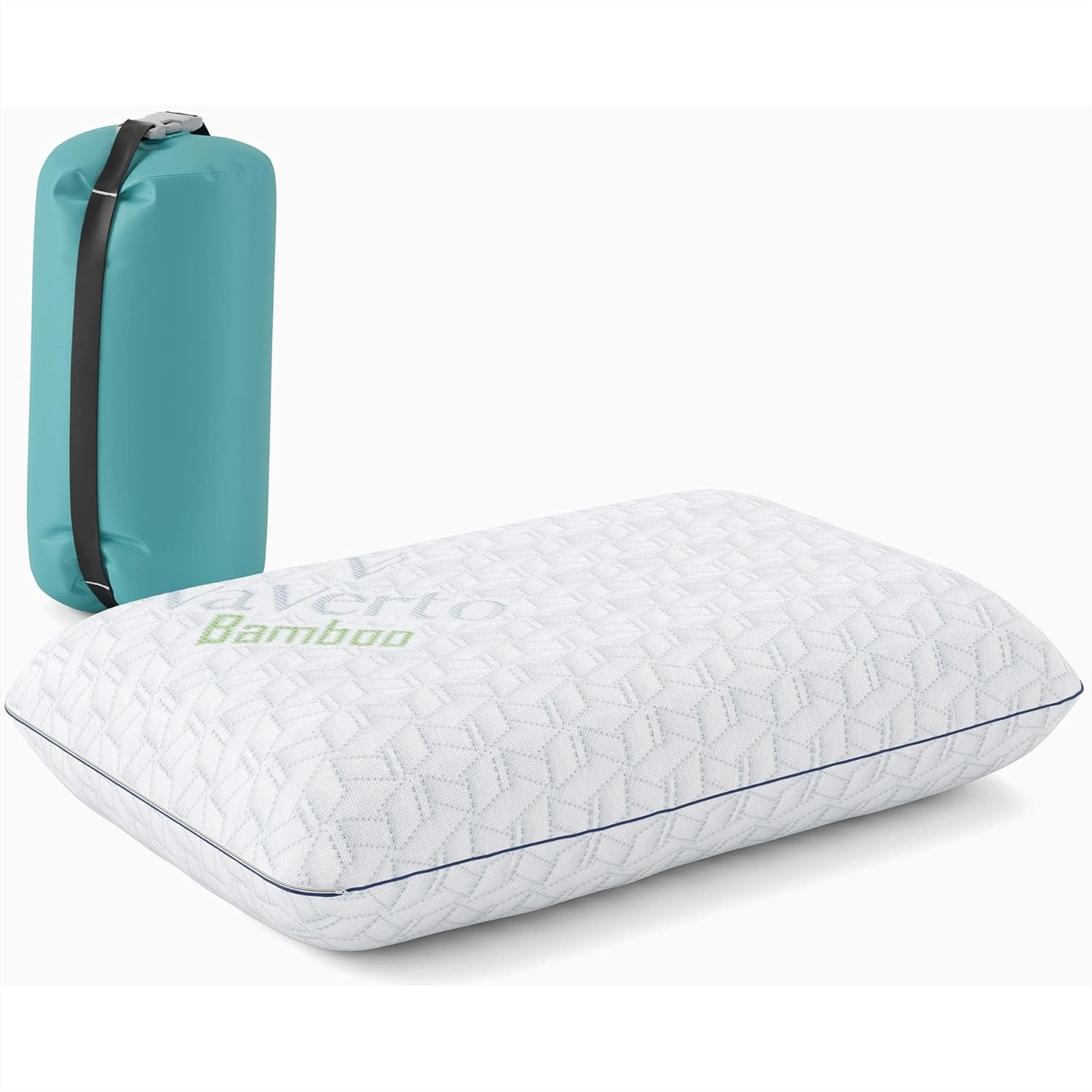 Small Memory Foam Bed Pillow f - Camp Pillow Compressible บทวิจารณ์และราคา