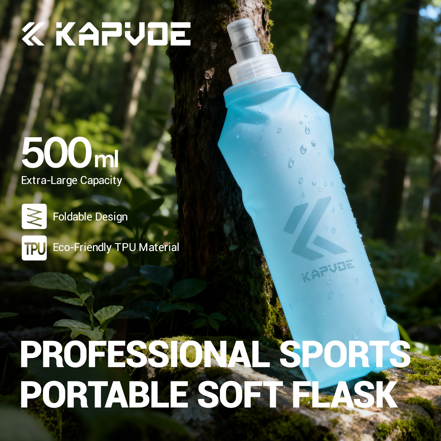 Kapvoe Soft Water Bottle Foldi - Outdoor Camping Direct บทวิจารณ์และราคา