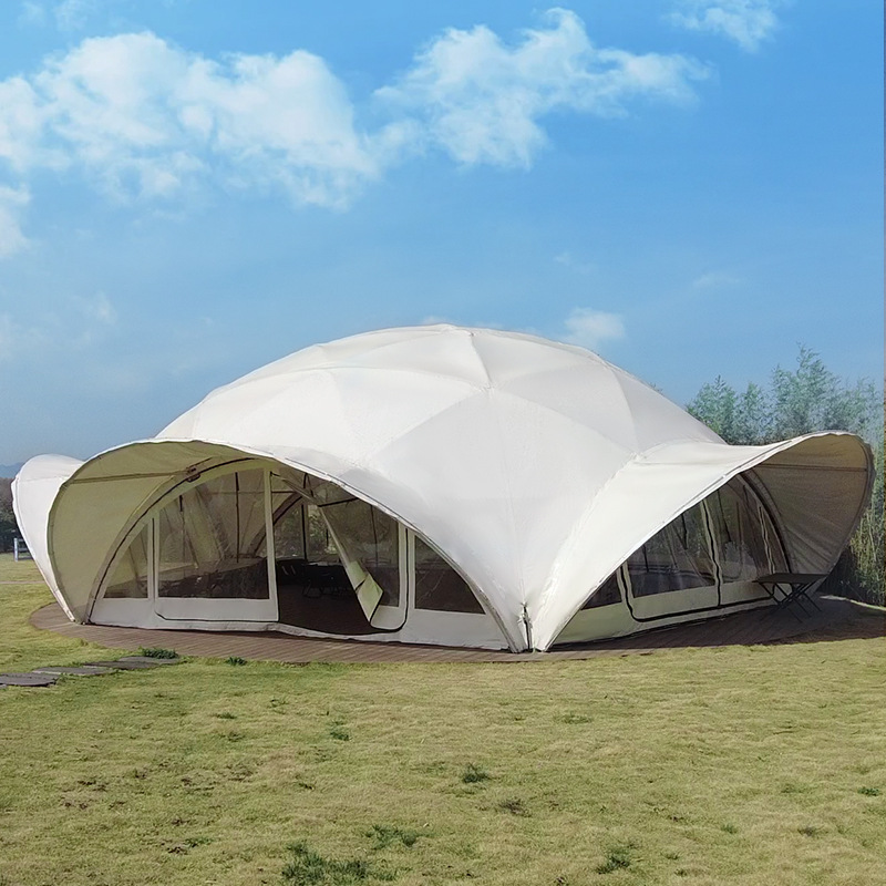 Outdoor tent large cloud canop - Outdoor Camping Exhibition บทวิจารณ์และราคา