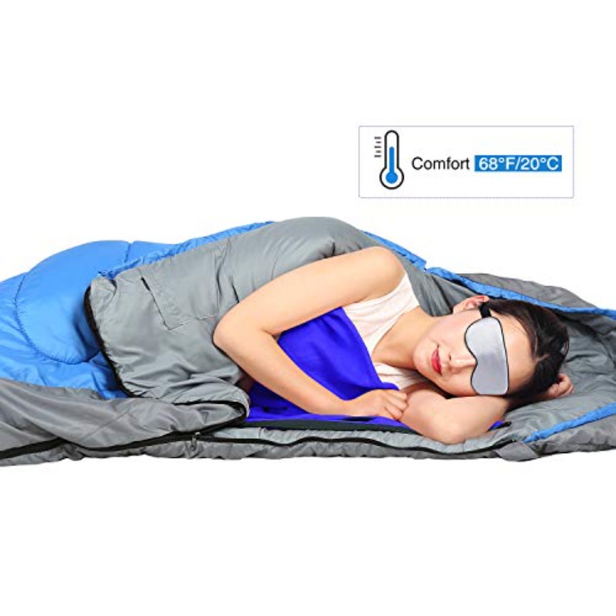 Fleece Sleeping Bag Liner for  - Camping Outdoor Or Indoor บทวิจารณ์และราคา
