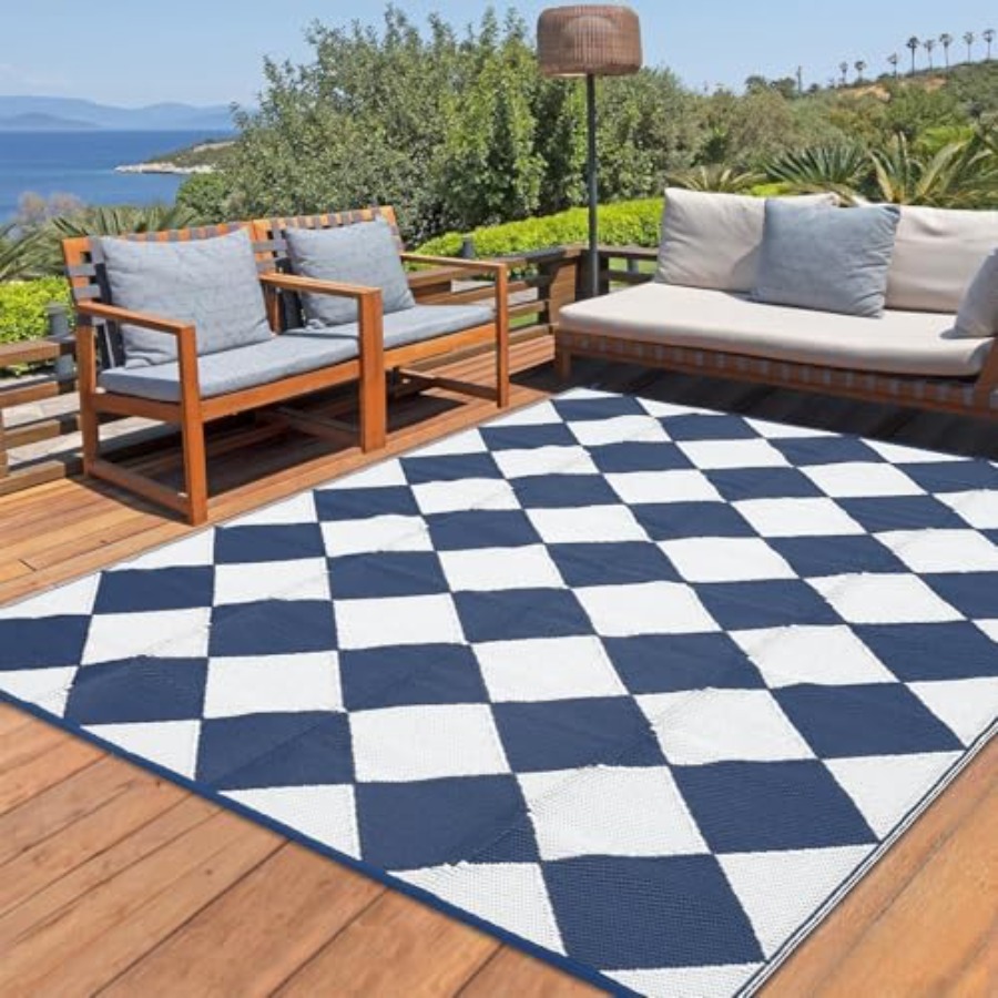 Large Outdoor Rug 9x18 for Pat - Outdoor Camping Rugs 9X18 บทวิจารณ์และราคา