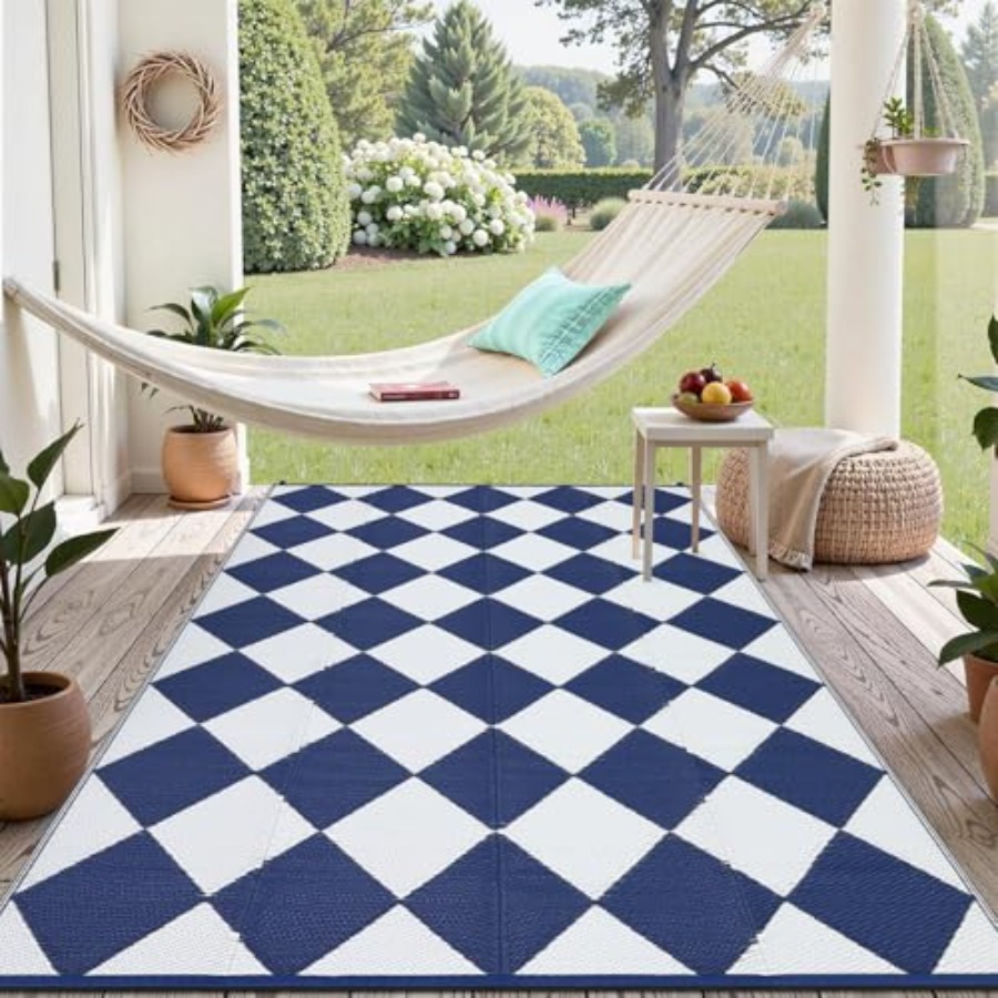 Large Outdoor Rug 9x18 for Pat - Outdoor Camping Rugs 9X18 บทวิจารณ์และราคา