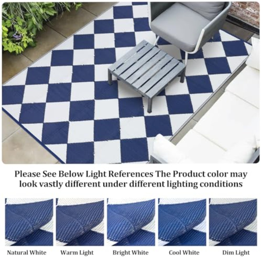 Large Outdoor Rug 9x18 for Pat - Outdoor Camping Rugs 9X18 บทวิจารณ์และราคา