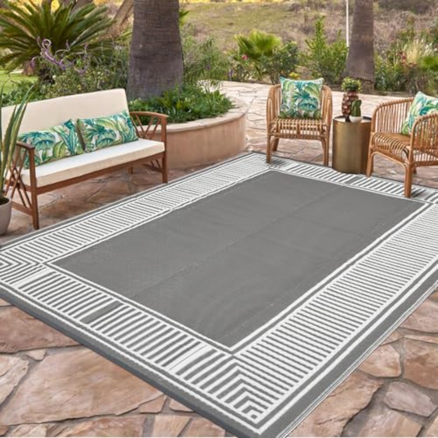 Outdoor Patio Rug 9x18 Reversi - Outdoor Camping Rugs 9X18 บทวิจารณ์และราคา