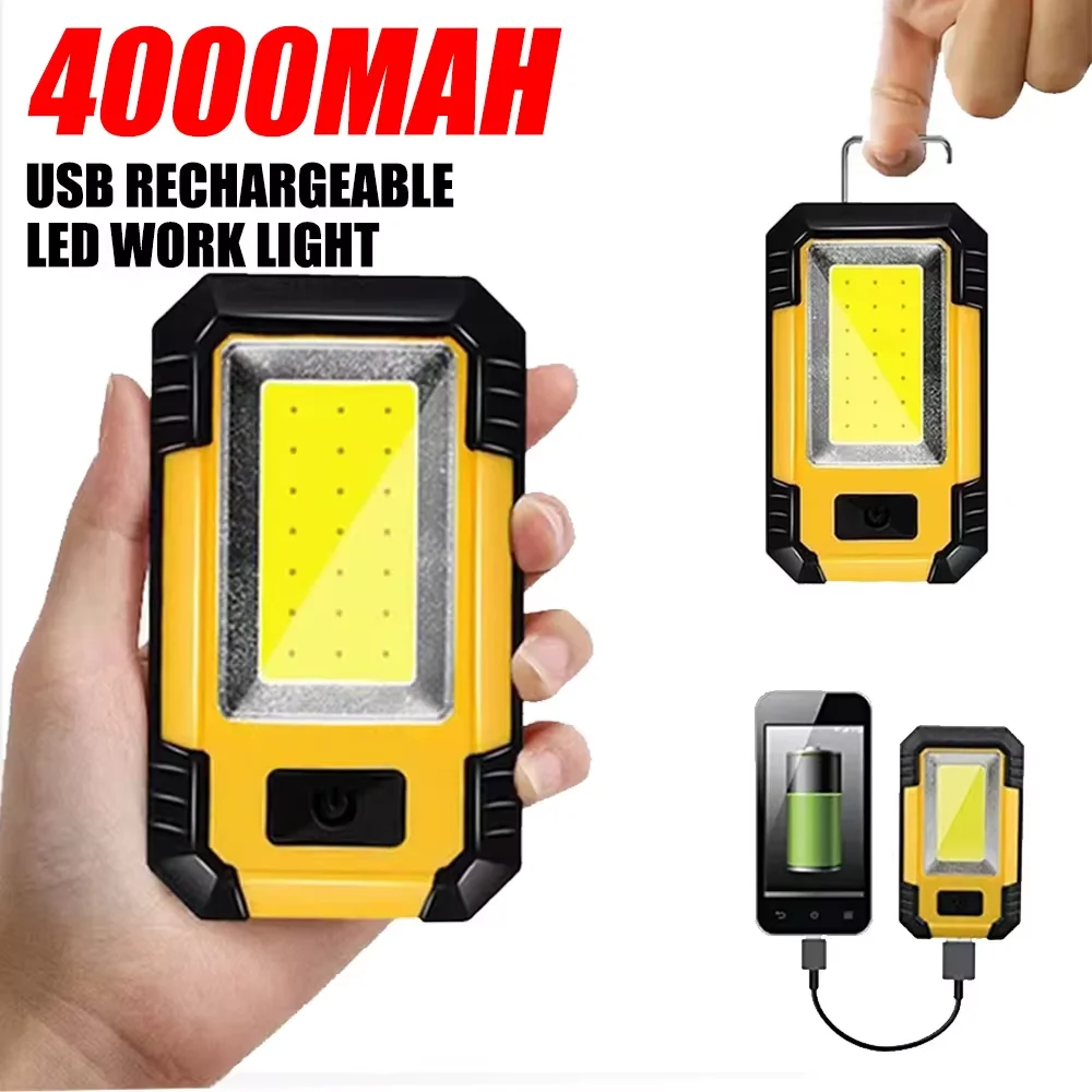 Portable 4000MaH Rechargeable  - Outdoor Camping Decor บทวิจารณ์และราคา