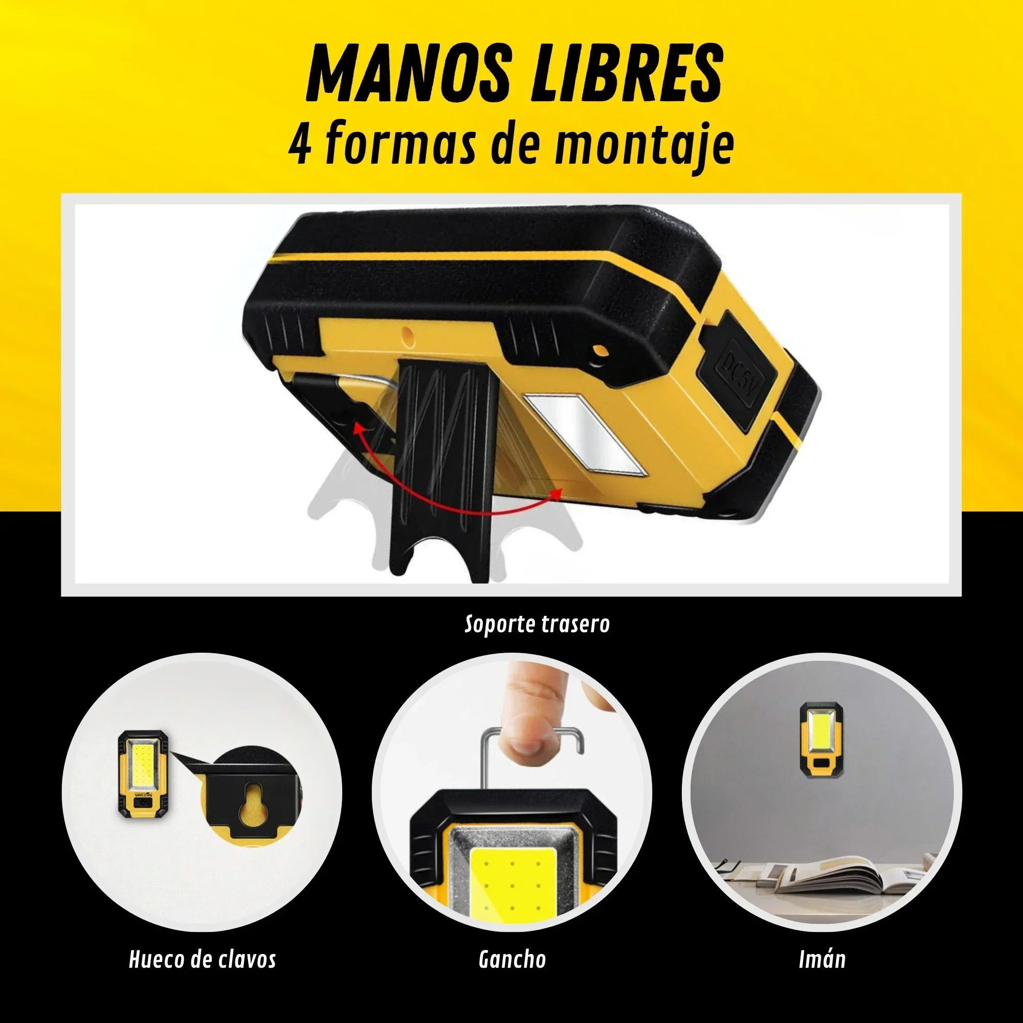 Portable 4000MaH Rechargeable  - Outdoor Camping Decor บทวิจารณ์และราคา