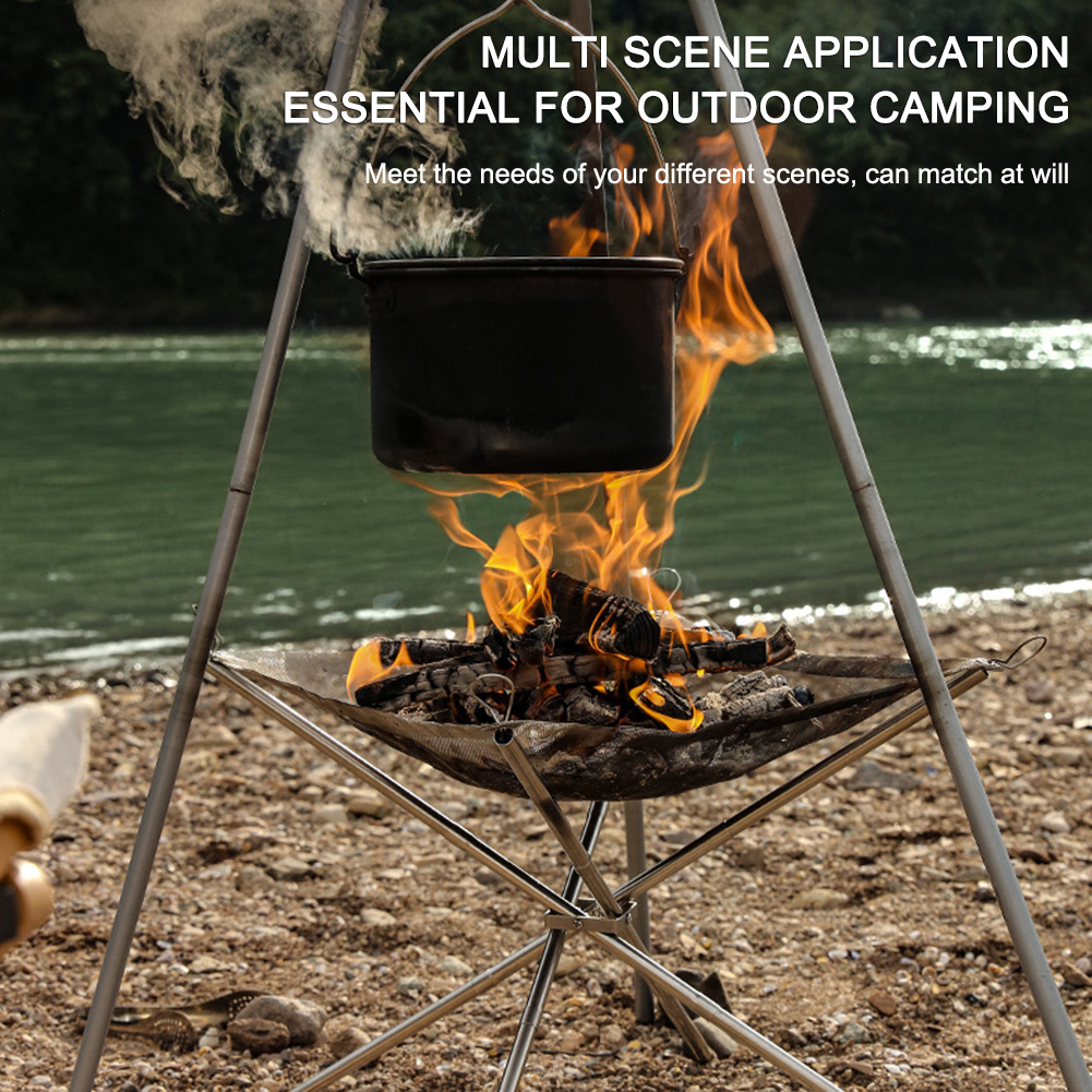 Portable Camping Fire Pit Gril - Outdoor Camping Fire Pit บทวิจารณ์และราคา