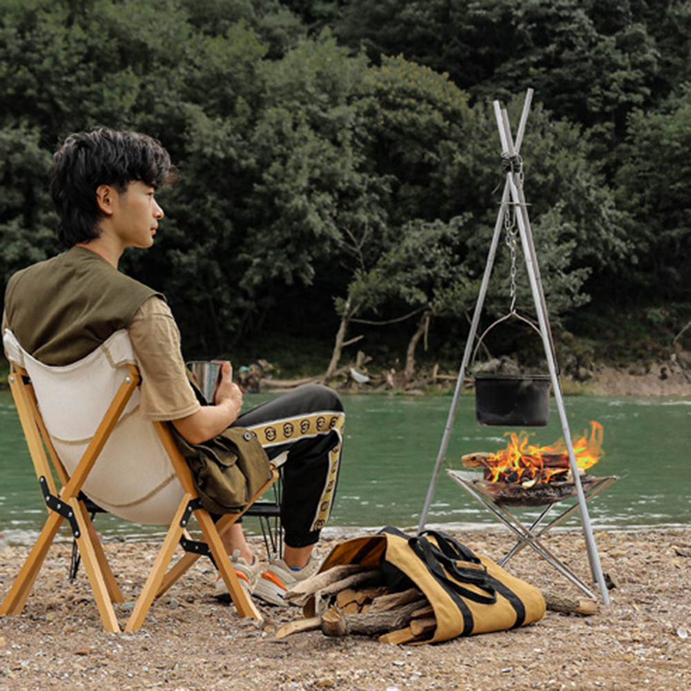 Portable Camping Fire Pit Gril - Outdoor Camping Fire Pit บทวิจารณ์และราคา