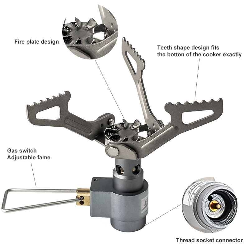 BRS Outdoor Gas Stove Mini Cam - Outdoor Gas Camping Oven บทวิจารณ์และราคา