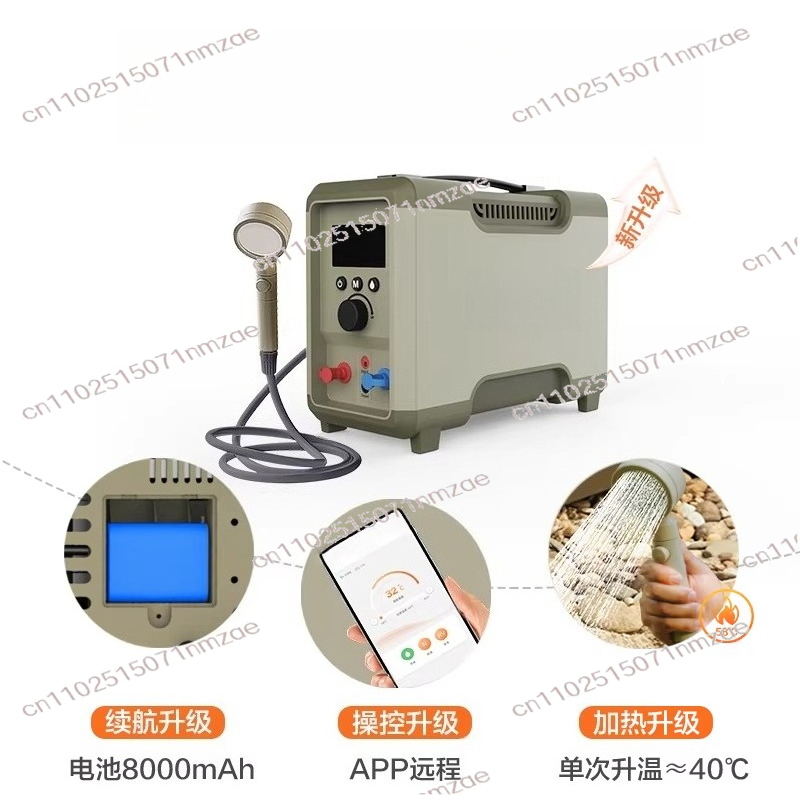Outdoor Thermostatic Water Hea - Outdoor Camping Hot Water Shower บทวิจารณ์และราคา